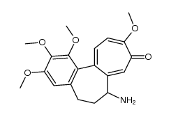 7-amino-1,2,3,10-tetramethoxy-6,7-dihydro-5H-benzo[a]heptalen-9-one Structure