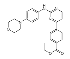 4-(2-((4-吗啉代苯基)氨基)嘧啶-4-基)苯甲酸乙酯图片