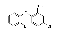 2-amino-4-chloro-2'-bromodiphenylether Structure