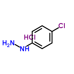 4-Chlorophenylhydrazine hydrochloride structure