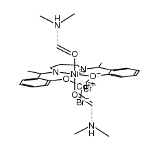 Ni(H2C(CH2NHCH(CH3)C6H4O)2)*CdBr2*(DMF)2结构式