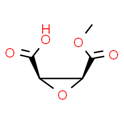 2,3-Oxiranedicarboxylicacid,monomethylester,cis-(9CI) Structure