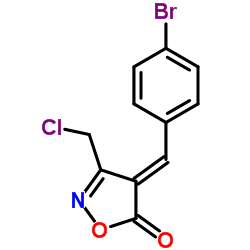 (4E)-4-(4-Bromobenzylidene)-3-(chloromethyl)-1,2-oxazol-5(4H)-one图片