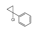 (1-chlorocyclopropyl)benzene Structure