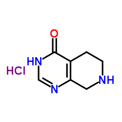 5,6,7,8-Tetrahydropyrido[3,4-d]pyrimidin-4(3H)-one hydrochloride Structure