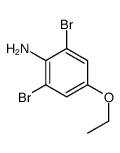 2,6-dibromo-4-ethoxyaniline结构式