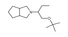 N-(1'-tert-butoxy-2'-butyl)-3-aza[3,3,0]bicyclooctane Structure