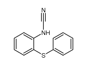 2-(phenylthio)phenylcyanamide Structure