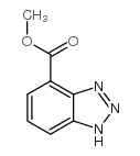 1H-Benzotriazole-4-carboxylic acid methyl ester structure