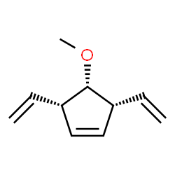 Cyclopentene, 3,5-diethenyl-4-methoxy-, (3alpha,4alpha,5alpha)- (9CI) Structure