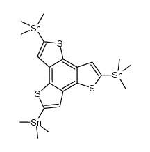 2,5,8-三(三甲基锡)苯并[1,2-b:3,4-b':5,6-b'']三噻吩图片