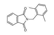 2-(2,6-di-methylbenzyl)isoindoline-1,3-dione Structure