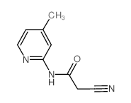 2-Cyano-N-(4-methylpyridin-2-yl)acetamide图片