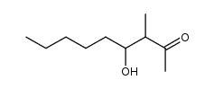 3-methyl-4-hydroxy-2-nonanone结构式