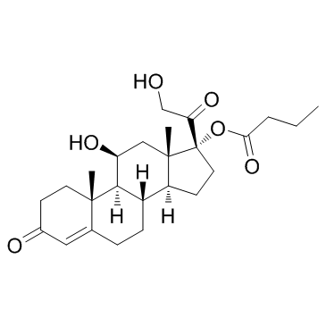 丁酸氢化可的松结构式