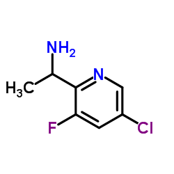 1-(5-chloro-3-fluoropyridin-2-yl)ethanamine picture