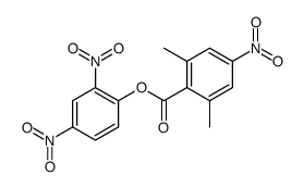 (2,4-dinitrophenyl) 2,6-dimethyl-4-nitrobenzoate Structure