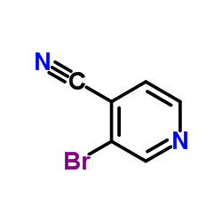 3-溴-4-氰基吡啶结构式