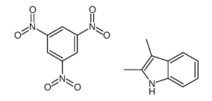 2,3-dimethyl-1H-indole,1,3,5-trinitrobenzene结构式