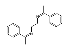 1-phenyl-N-[2-(1-phenylethylideneamino)ethyl]ethanimine Structure