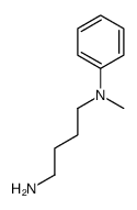 N'-methyl-N'-phenylbutane-1,4-diamine structure