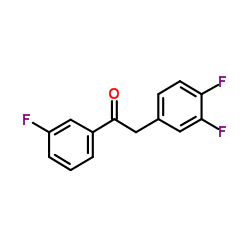 2-(3,4-Difluorophenyl)-1-(3-fluorophenyl)ethanone picture