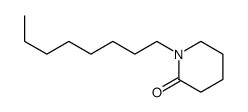 1-octylpiperidin-2-one Structure