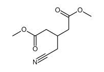 dimethyl 3-(cyanomethyl)pentanedioate Structure