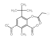 6-tert-Butyl-2, 4-dinitro-3-methylphenyl chloroacetate picture