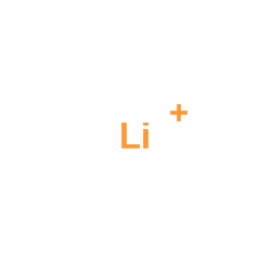 lithium(I) cation structure