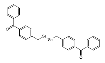 [4-[[(4-benzoylphenyl)methyldiselanyl]methyl]phenyl]-phenylmethanone Structure