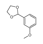 2-(3-methoxyphenyl)-1,3-dioxolane Structure