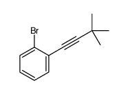 1-bromo-2-(3,3-dimethylbut-1-ynyl)benzene Structure