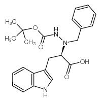 (R)-(-)-nalpha-苄基-nbeta-boc-d-肼基色氨酸图片