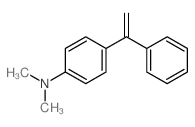 Benzenamine,N,N-dimethyl-4-(1-phenylethenyl)- Structure