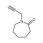 1-(prop-2-ynyl)azepan-2-one结构式