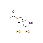 1-(2,6-Diazaspiro[3.4]octan-2-yl)ethanone Dihydrochloride Structure