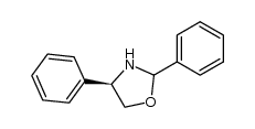 (4R)-2,4-diphenyloxazolidine Structure