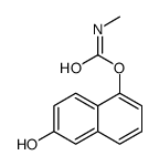 (6-hydroxynaphthalen-1-yl) N-methylcarbamate结构式