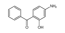 4-Amino-2-hydroxybenzophenone结构式