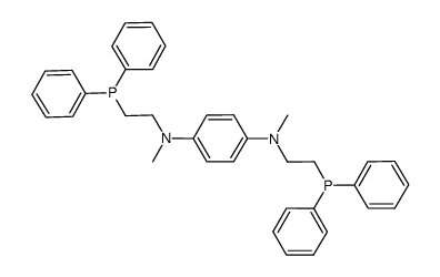 N,N'-dimethyl-N,N'-bis[2-(diphenylphosphino)ethyl]-1,4-phenylenediamine结构式