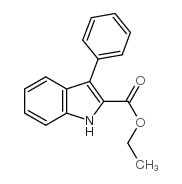 3-苯基-1H-吲哚-2-羧酸乙酯图片