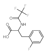 Phenylalanine,2-fluoro-N-(trifluoroacetyl)- (9CI)结构式