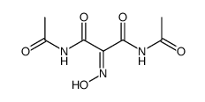 hydroxyimino-malonic acid bis-acetylamide结构式