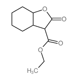 3-Benzofurancarboxylicacid, octahydro-2-oxo-, ethyl ester structure