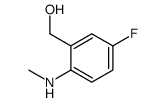 Benzenemethanol, 5-fluoro-2-(methylamino)- (9CI)结构式