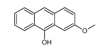 2-Methoxy-[9]anthrol Structure