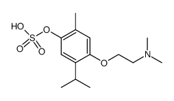 desacetylmoxisylyte sulphate结构式