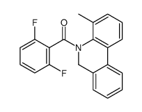 N-benzyl-N-(2,6-dimethylphenyl)-2,6-difluorobenzamide Structure