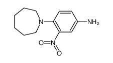 4-Azepan-1-yl-3-nitroaniline结构式